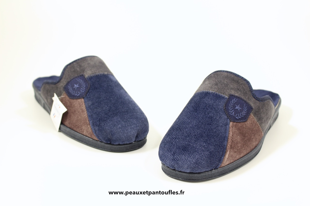 Chaussons homme sales fabrication française
